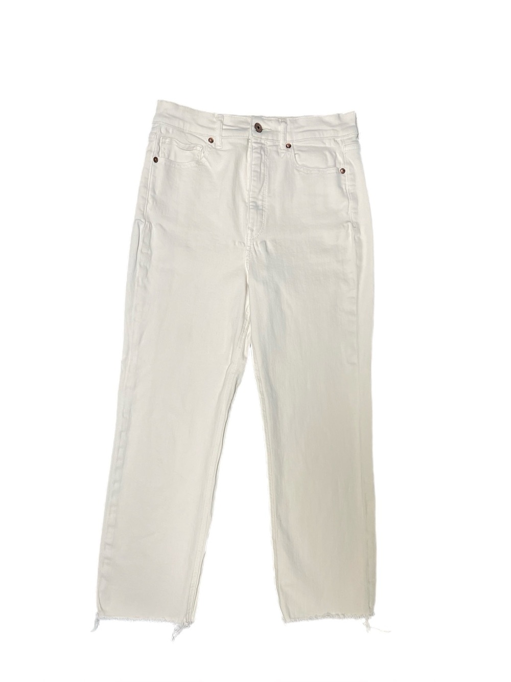 EXPRESS Straight Off-White Jeans